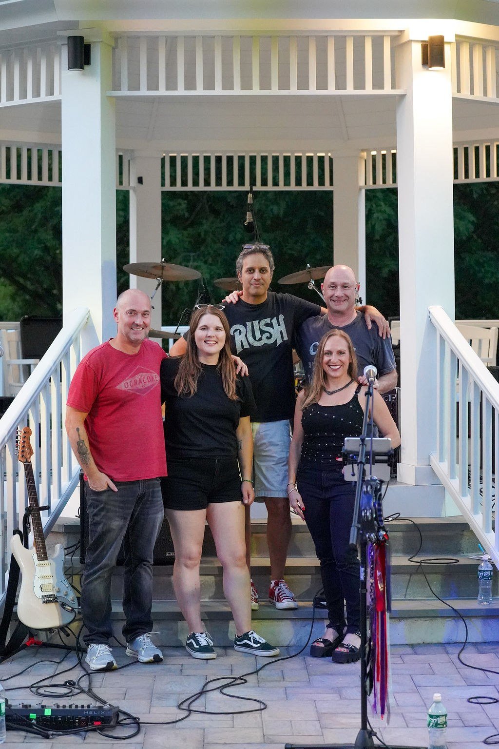 Free Therapy at the Demarest Gazebo